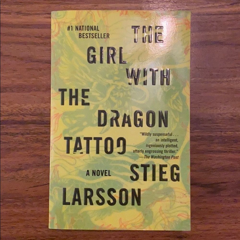3 For $25 The Girl With the Dragon Tattoo Book